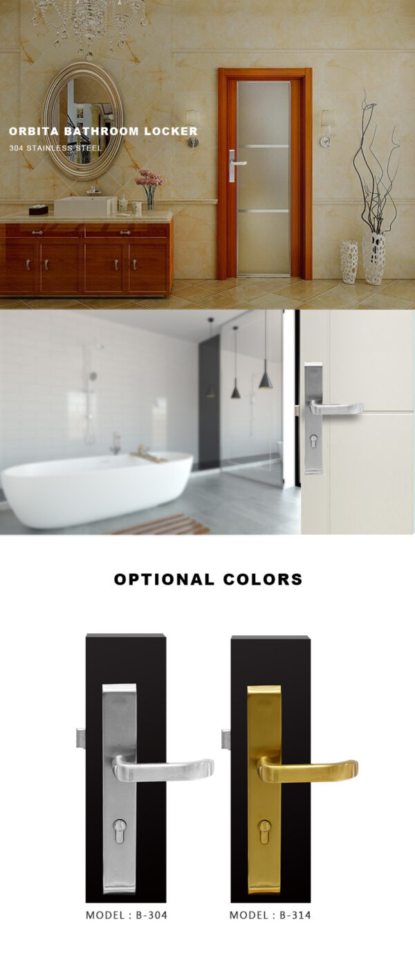 ORBITA Bathroom Lock B-314