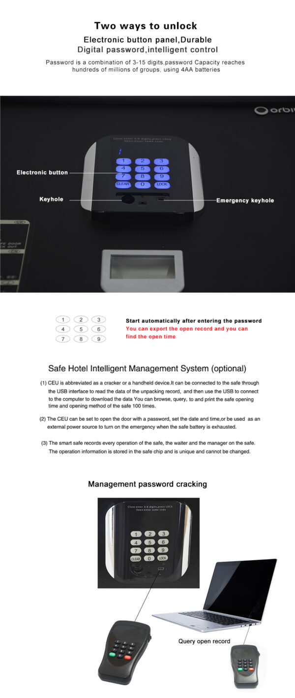 Hotel Room Safe 4135MJ