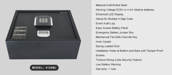 Hotel Room Safe 4135MJ