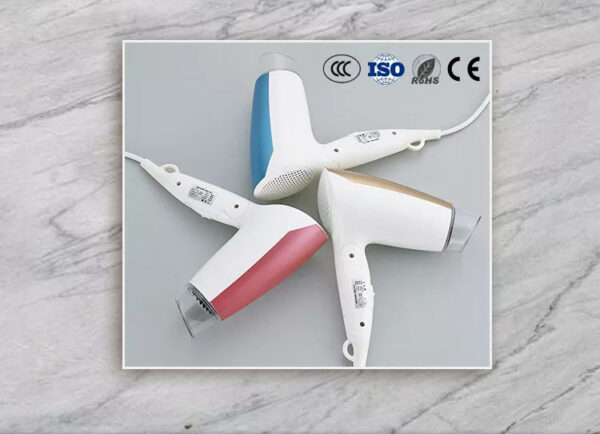 1-22062Q12139439 HD-201 Folding 3 Speed Hair Dryer