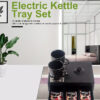 TRAY-M 0.8L cordless kettle electric drawer tray set hotel