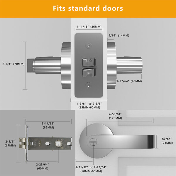 ORBITA Bathroom Lock B-308A