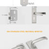 ORBITA Bathroom Lock B-305