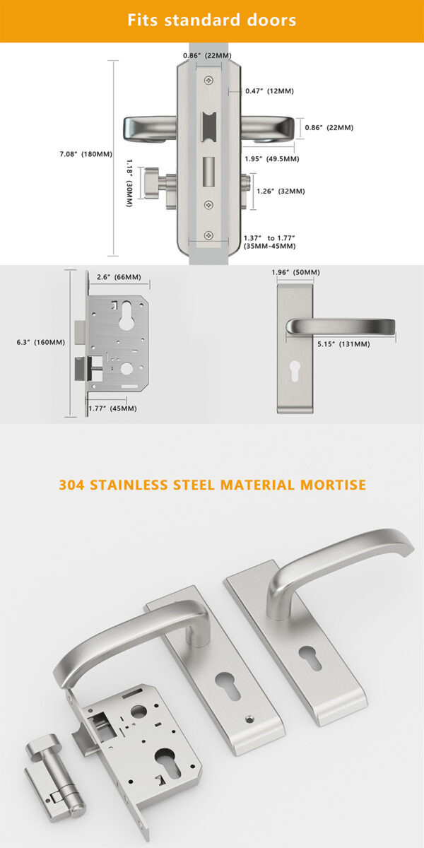 ORBITA Bathroom Lock B-305