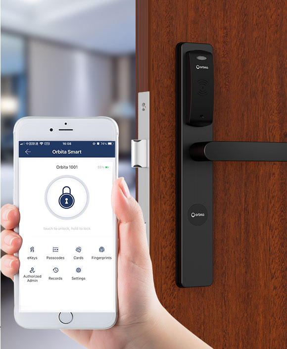 1-2410311625093H E3464P ORBITA EU mortise hotel lock