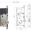 S3076 ORBITA hotel RFID lock