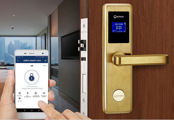 E4131 LCD hotel lock