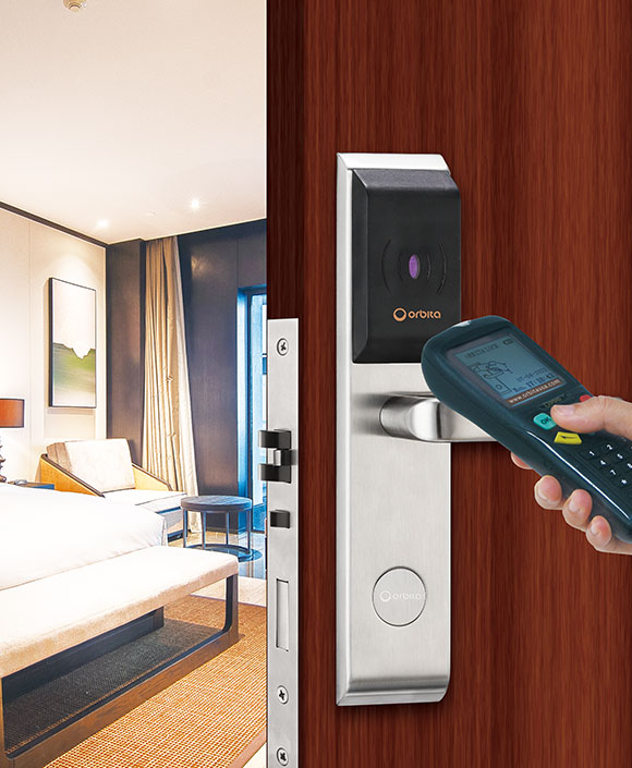 1-2411011451545a E3041 ORBITA Hotel RFID Lock