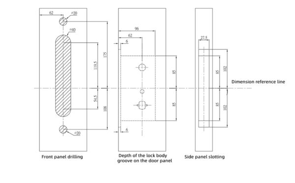 1-250301100109264 ECO-141 hotel RFID lock